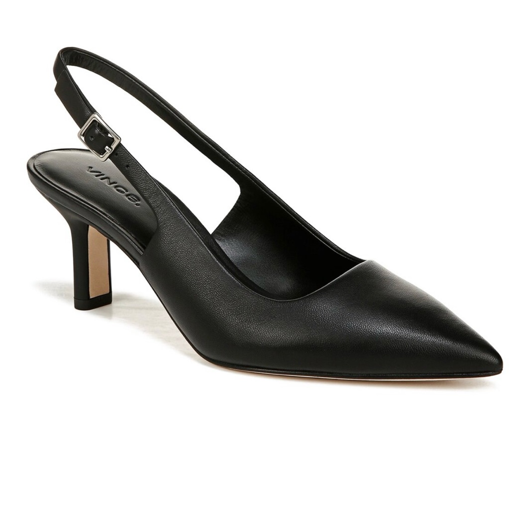 New Vince Pandora-B Leather Slingback Size 10
